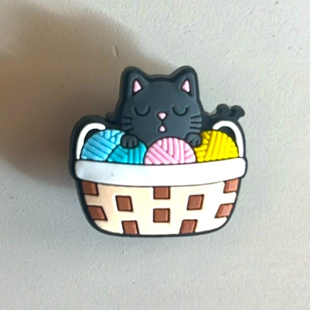 CAT CROC CHARM